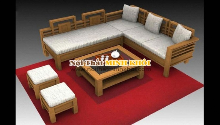 Ghế sofa gỗ 18