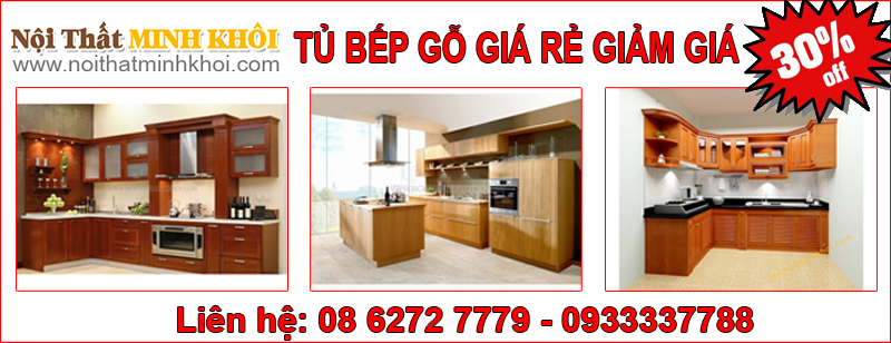 tủ bếp giảm giá
