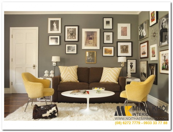 14 Mẫu ghế sofa màu nâu đẹp sang trọng