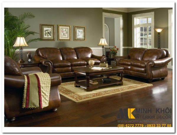 14 Mẫu ghế sofa màu nâu đẹp sang trọng