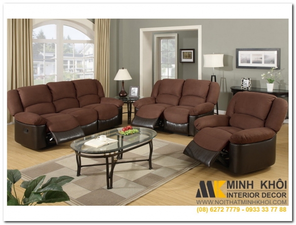 14 Mẫu ghế sofa màu nâu đẹp sang trọng