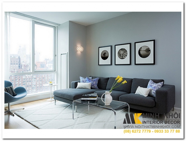 16 mẫu ghế sofa màu xám có thiết kế hiện đại đẹp