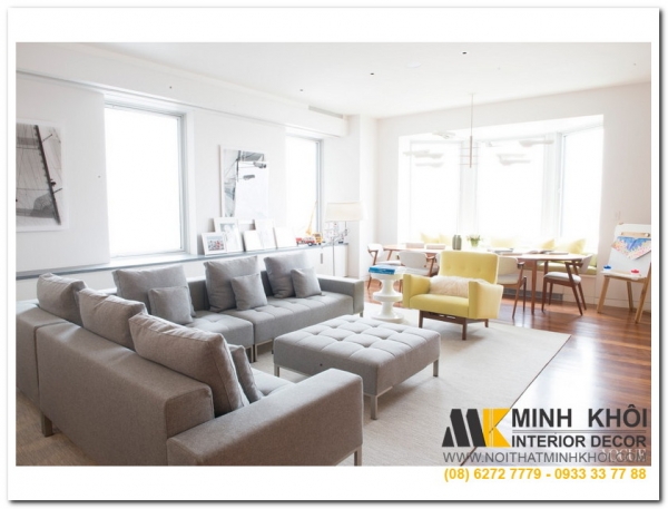 20 Mẫu ghế sofa nệm đẹp cho gia đình