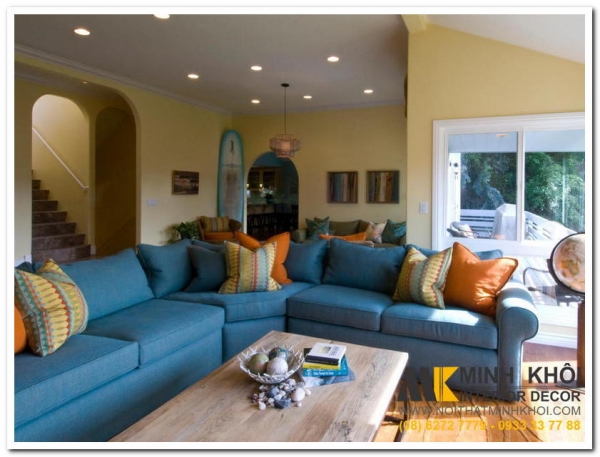 20 Mẫu ghế sofa nệm đẹp cho gia đình