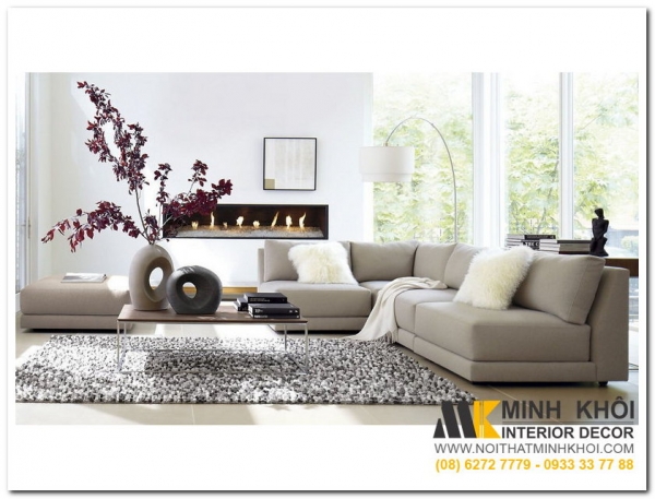 20 Mẫu ghế sofa nệm đẹp cho gia đình