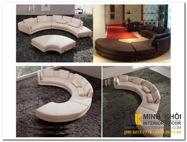 35 Mẫu Ghế Sofa Tròn Đẹp 2015
