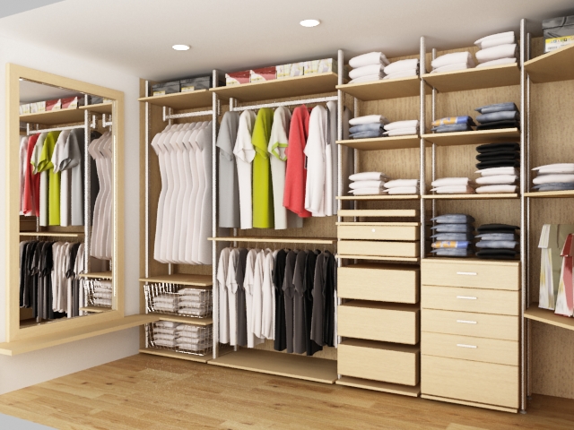 Bố trí tủ quần áo hợp lý để gia đình ôn hòa, an định