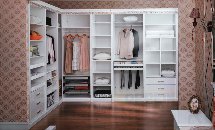 Bố trí tủ quần áo hợp lý để gia đình ôn hòa, an định