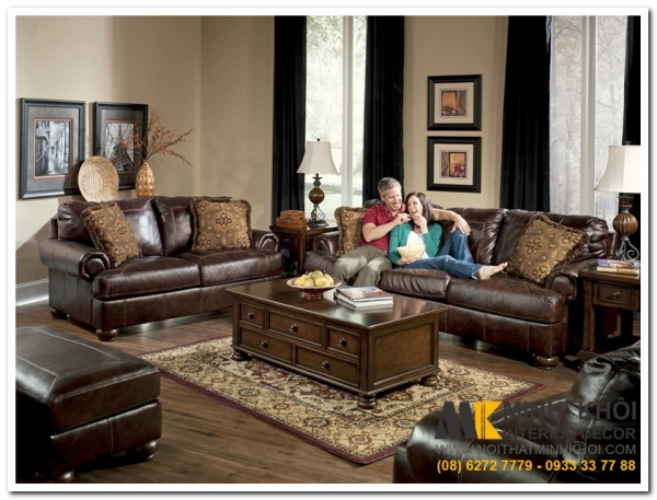 Sofa Da Nhập Khẩu Cực Sang - 60 Mẫu