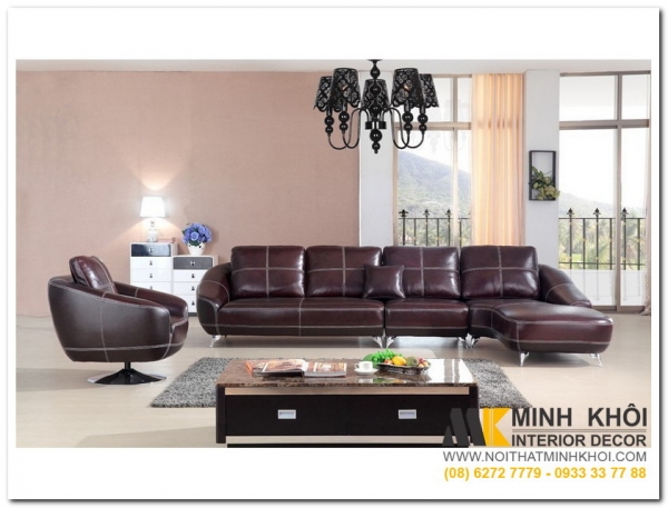 Sofa Da Nhập Khẩu Cực Sang - 60 Mẫu