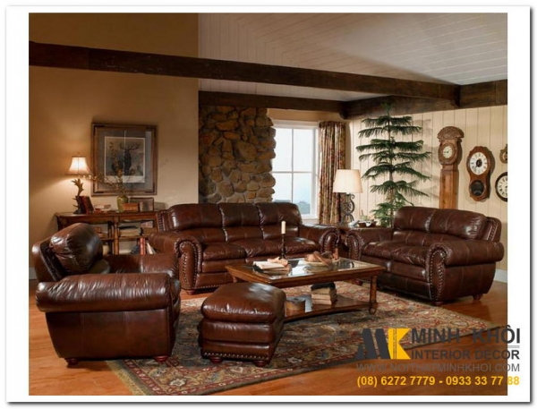 Sofa Da Nhập Khẩu Cực Sang - 60 Mẫu