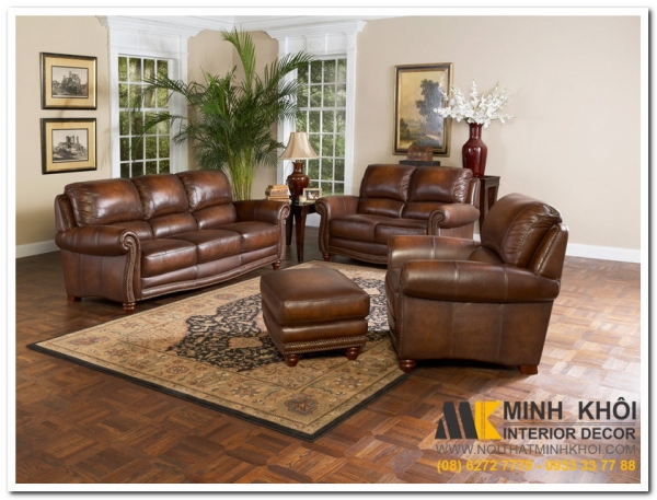Sofa Da Nhập Khẩu Cực Sang - 60 Mẫu