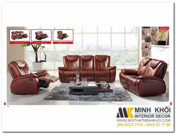 Sofa Da Nhập Khẩu Cực Sang - 60 Mẫu