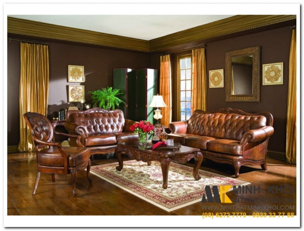 Sofa Da Nhập Khẩu Cực Sang - 60 Mẫu