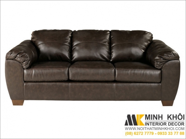sofa da phòng khách