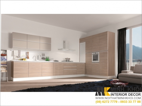 tủ bếp hiện đại hướng đến sự đơn giản