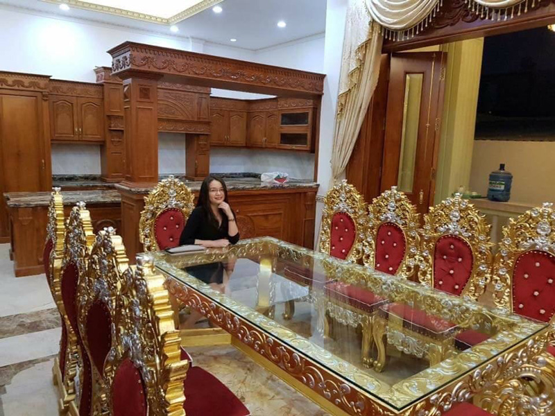 Thi Công Tủ Bếp Gỗ Tự Nhiên
