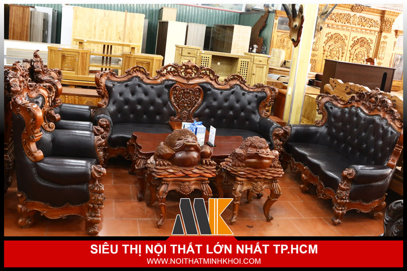 10 Mẫu Salon Gỗ Đẹp Ân Tượng