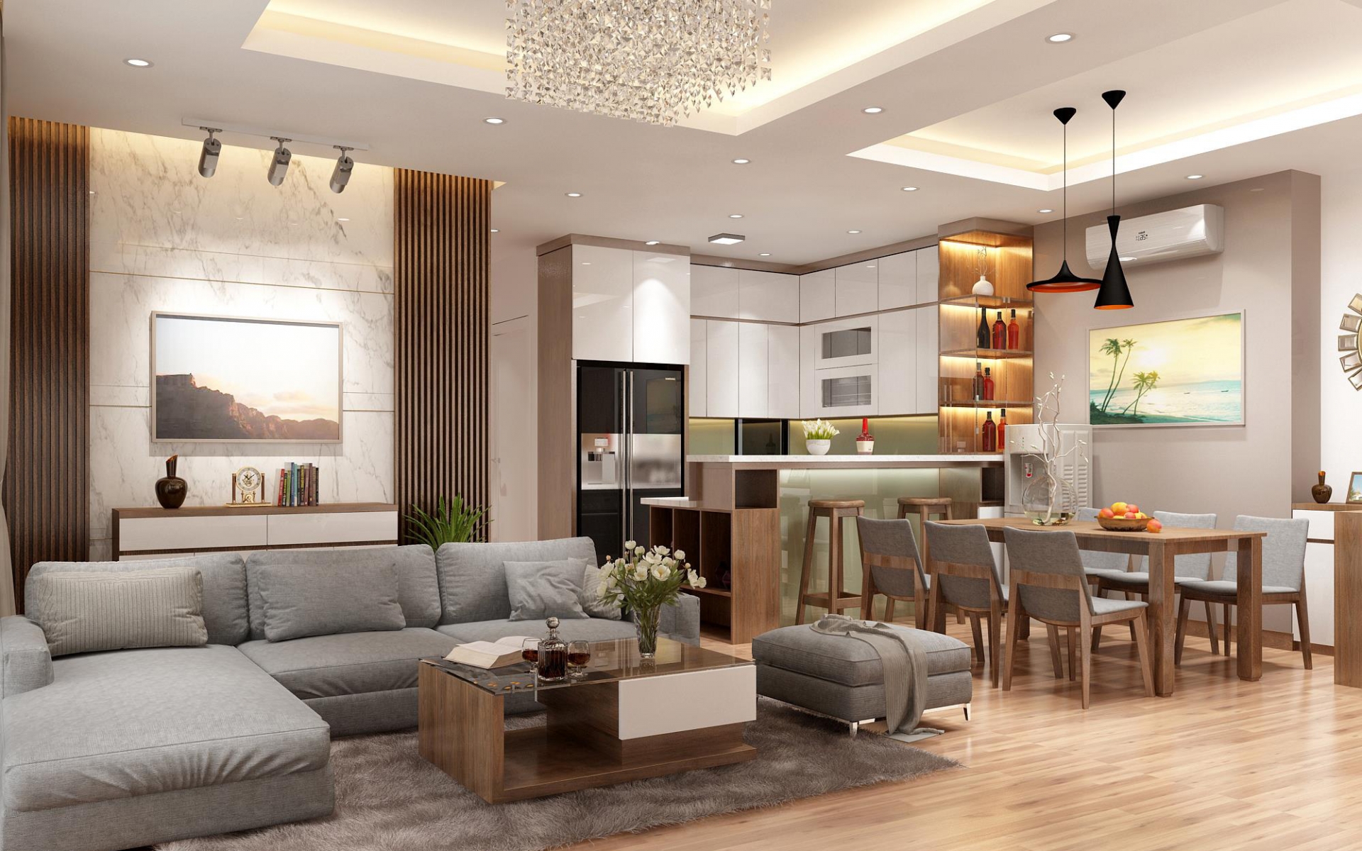 Những điều cần biết về nội thất mang phong cách hiện đại