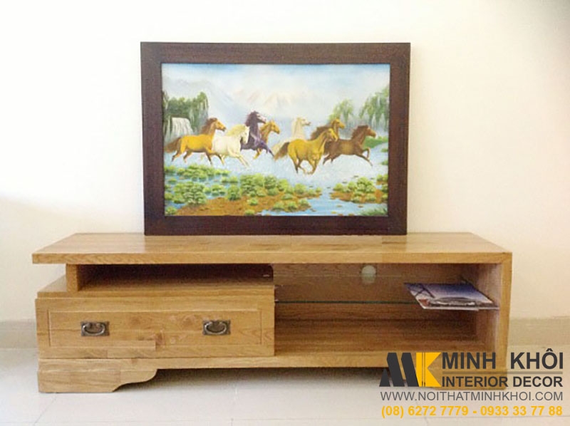 Kệ tivi gỗ sồi có tốt hay không?