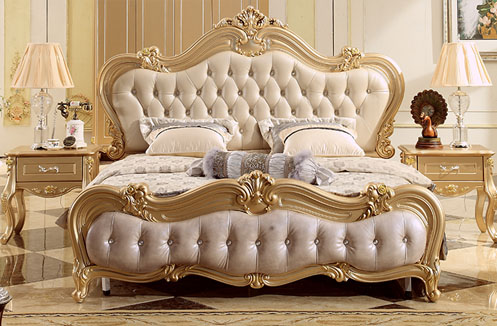 Giường ngủ tân cổ điển - GN1039