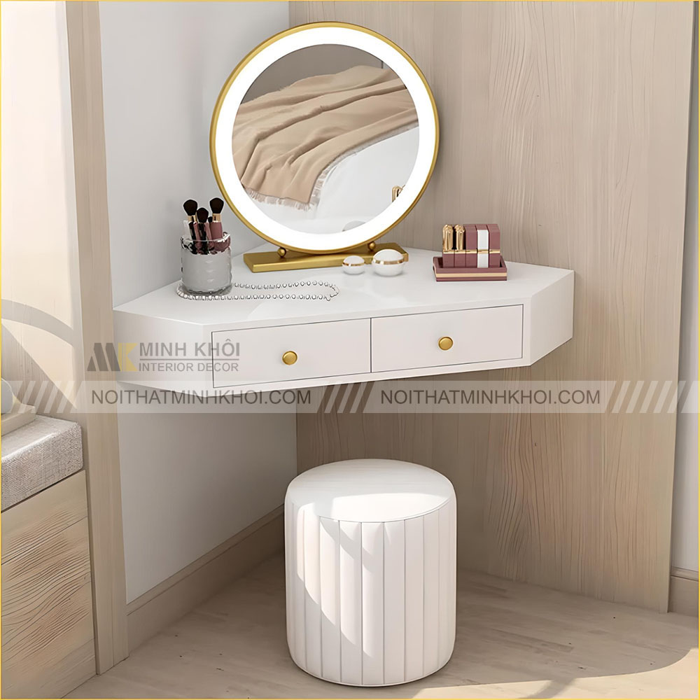 Bàn trang điểm có đèn LED