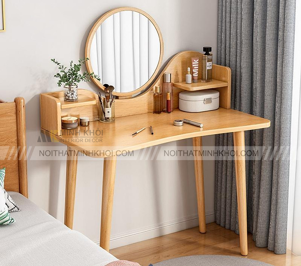  Bàn trang điểm có đèn LED kiểu Scandinavia