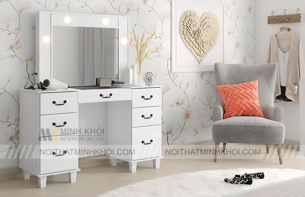 Lưu ý chọn mua bàn trang điểm có đèn