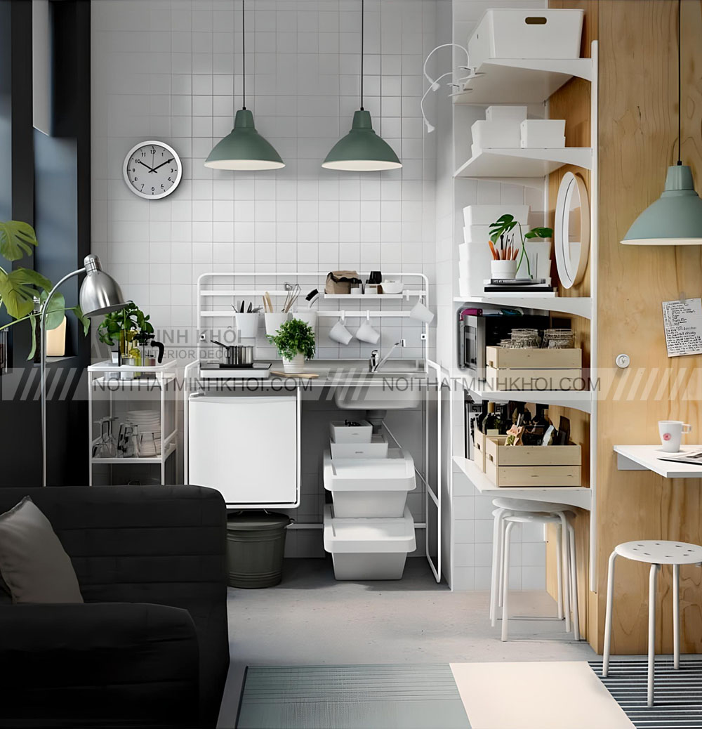 Lưu ý khi chọn tủ bếp di động