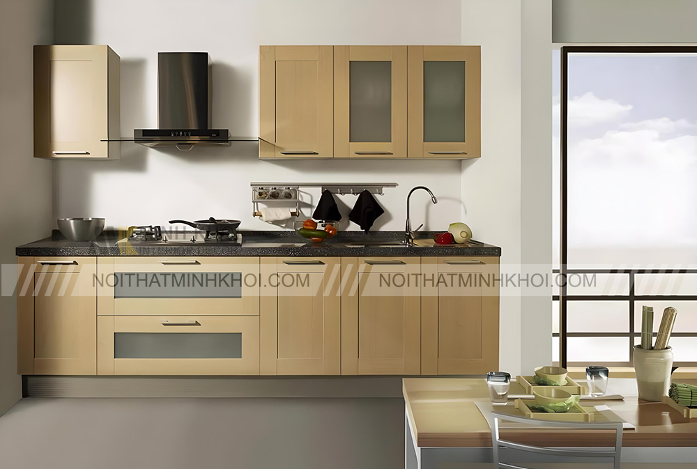 Tủ bếp mini treo tường