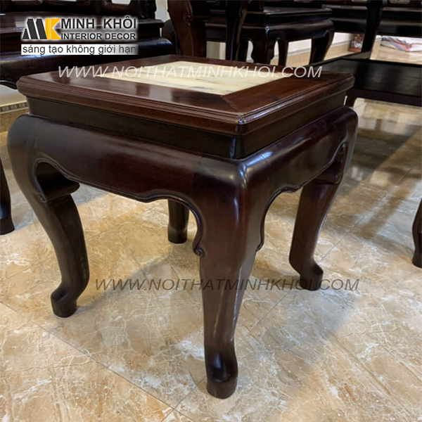 Bộ Salon Phòng Khách Gỗ Gụ 9 Món - SL959