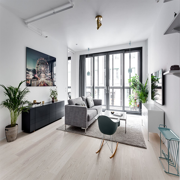 Giường Ngủ Tân Cổ Điển Phong Cách Bắc Âu-GN1043