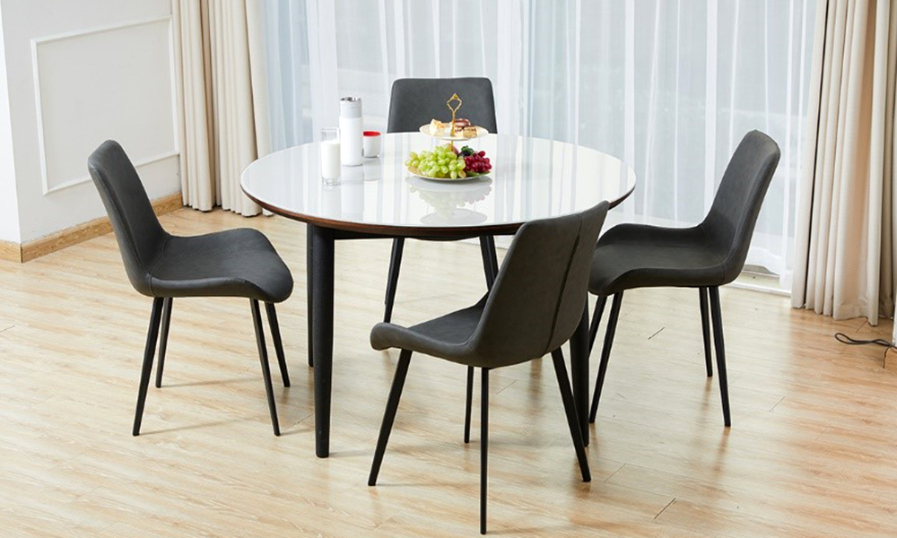 Bộ bàn ăn 4 ghế hình tròn