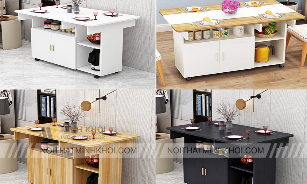 Bàn Ăn Có Ngăn Kéo Đẹp Thông Minh Tiện Ích?