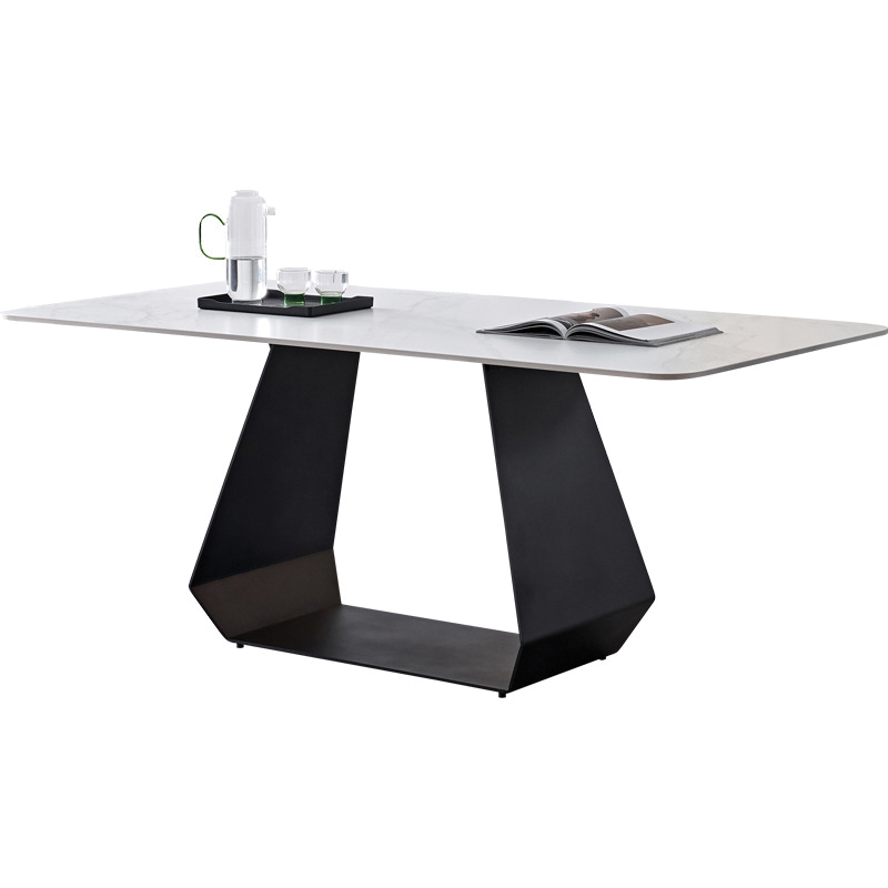 Bàn Ăn Hiện Đại Chân Chữ O - BAH10