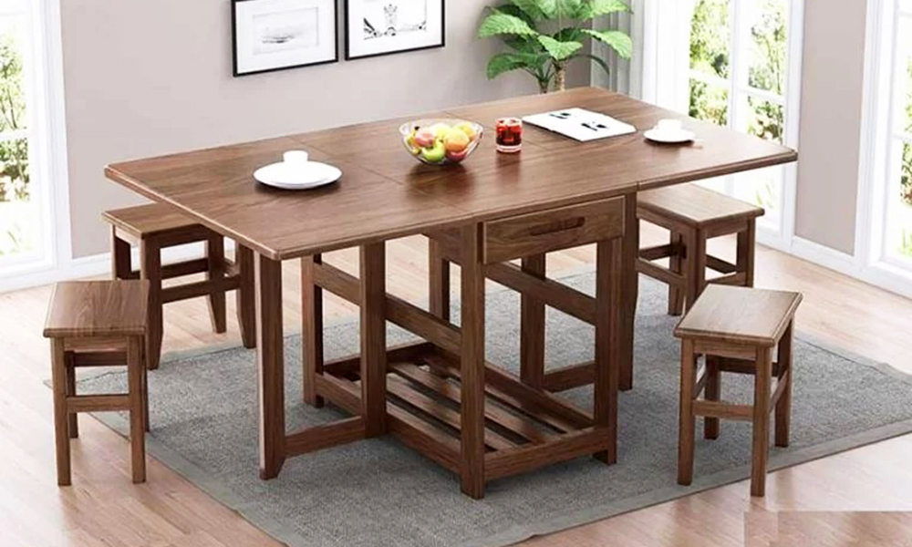 Mẫu Bàn Trà Kết Hợp Bàn Ăn Đẹp Tiện Ích?