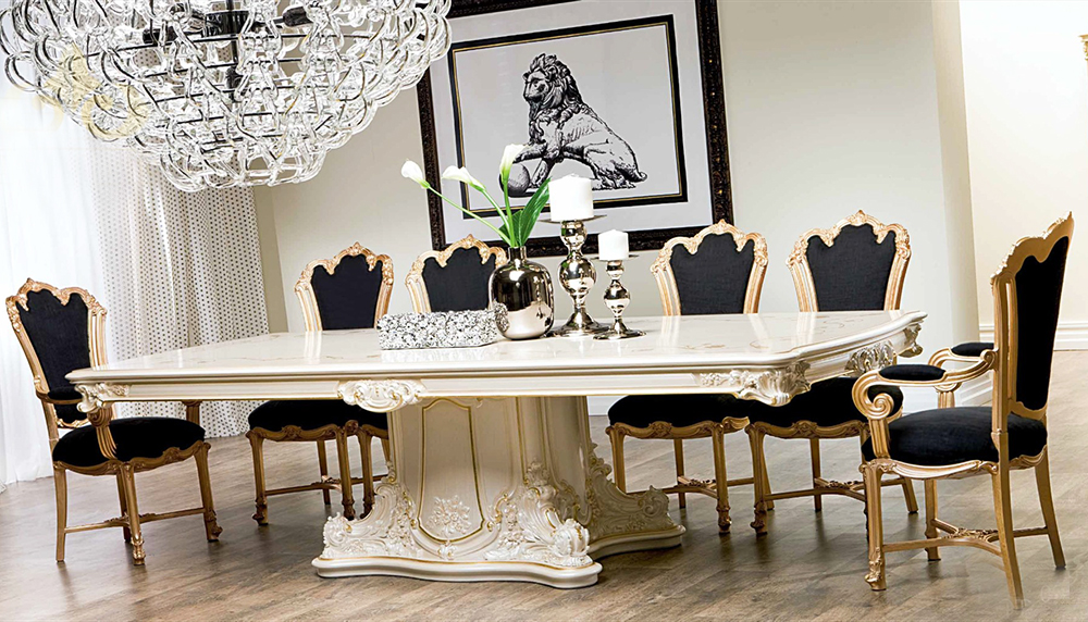 TOP Mẫu Bàn Ăn Tân Cổ Điển Đẹp Sang Trọng Hiện Nay?