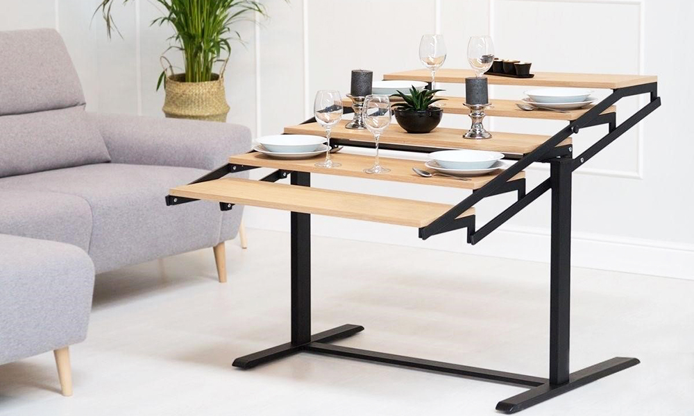 Bàn ăn thông minh, độc đáo gấp gọn