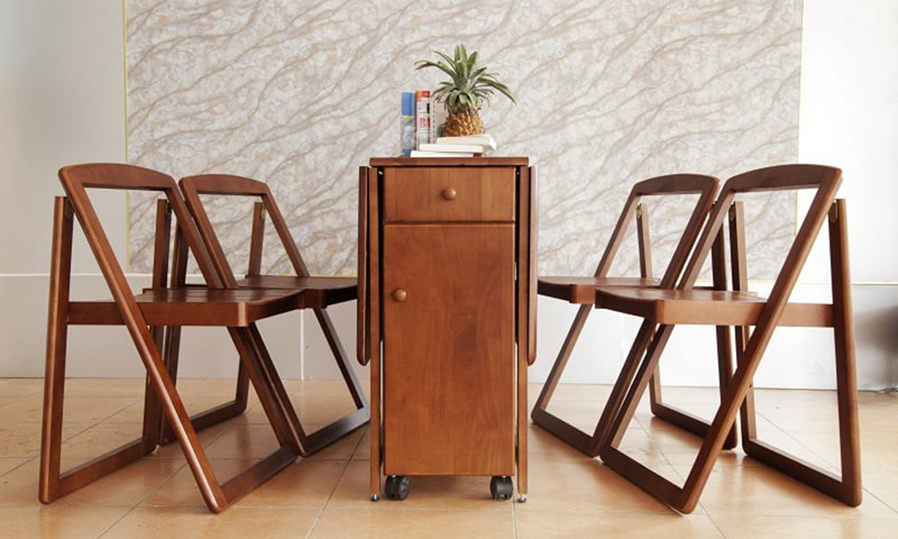 Bàn ăn thông minh gấp gọn