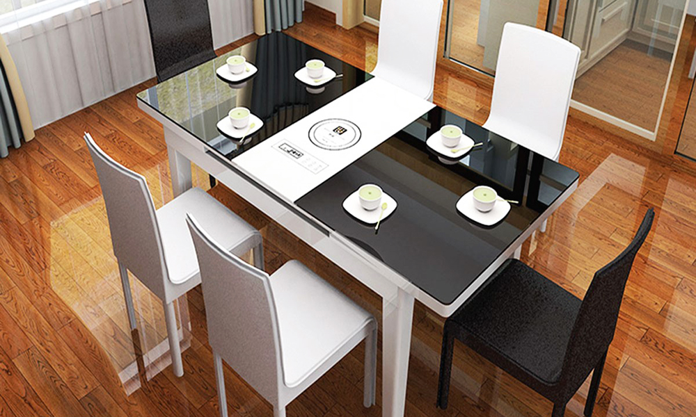 Bàn ăn thông minh kết hợp bếp
