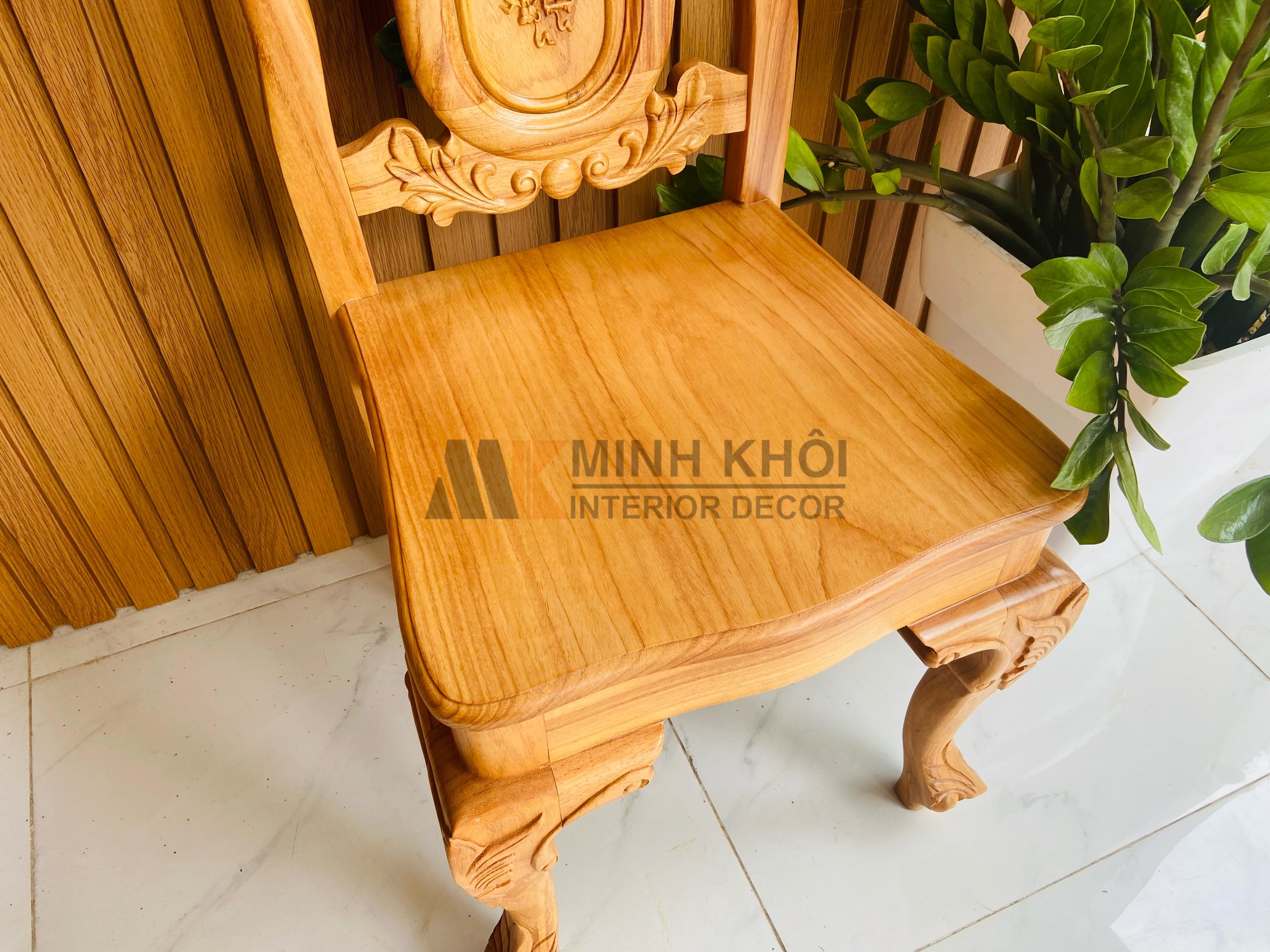 Bàn Ghế Ăn Gõ Đỏ 6 Ghế Mặt Bàn Oval - BA911