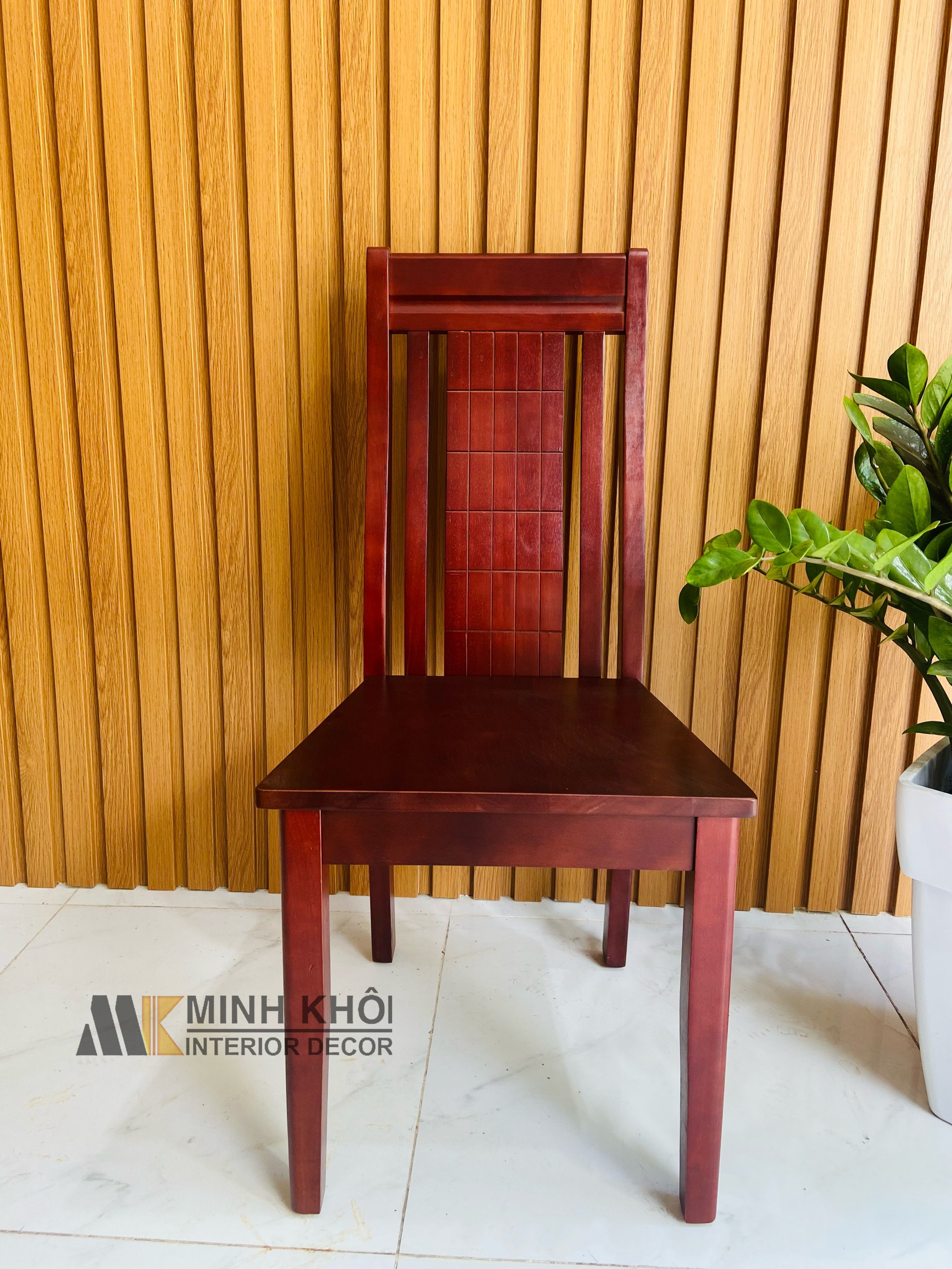 Bàn Ghế Ăn Gỗ Xoan Đào Mặt Đá 6 Ghế - BA1010