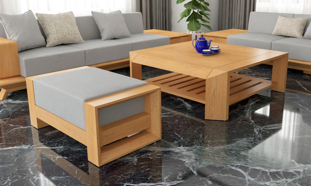 Bàn Ghế Gỗ Sồi Đẹp thời gian sử dụng lâu dài
