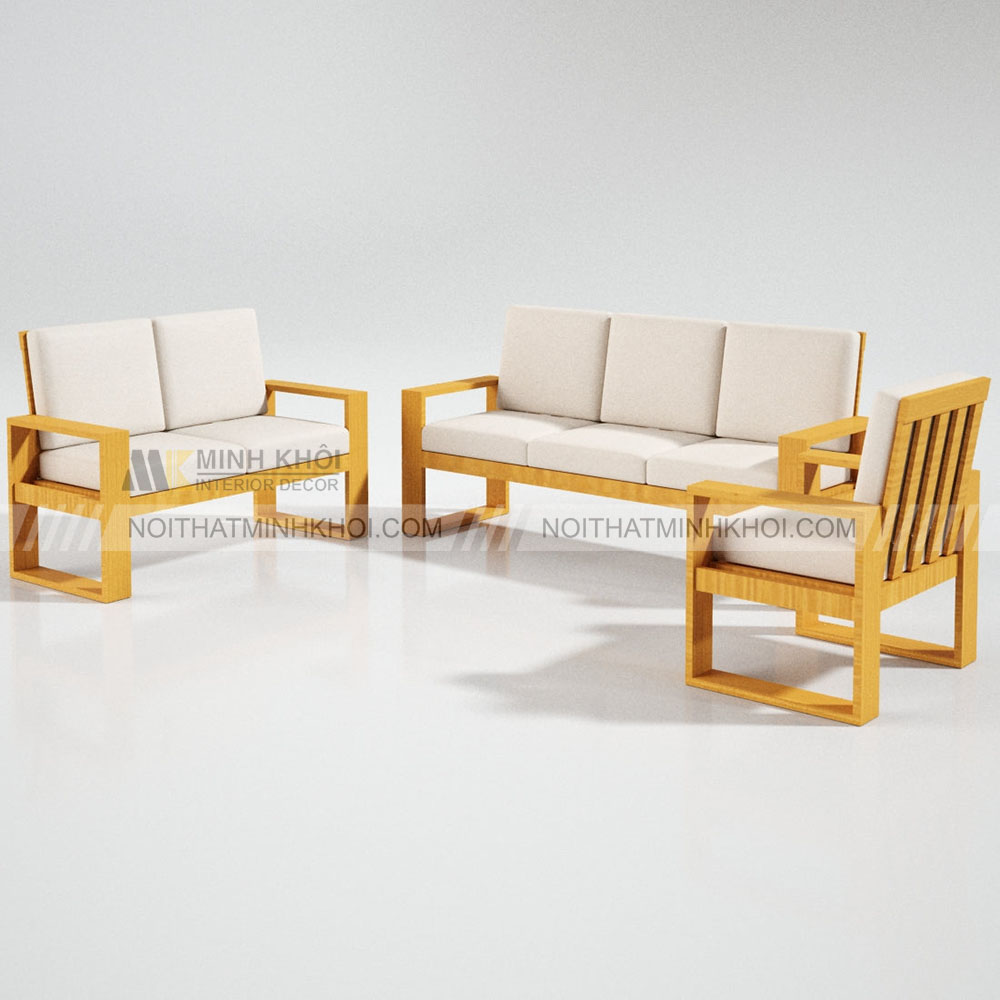 Bàn ghế gỗ thông