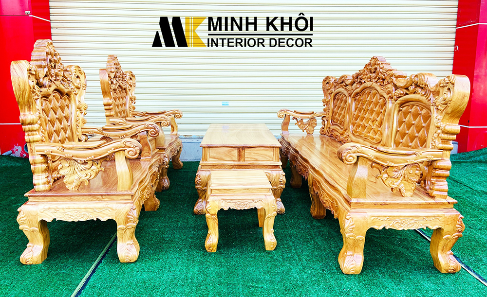 Nội Thất Phòng Khách - Bàn ghế Salon gỗ