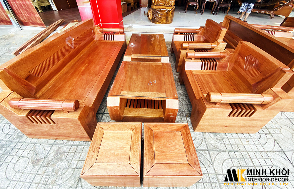 Nội Thất Phòng Khách - Bàn ghế Sofa Gỗ