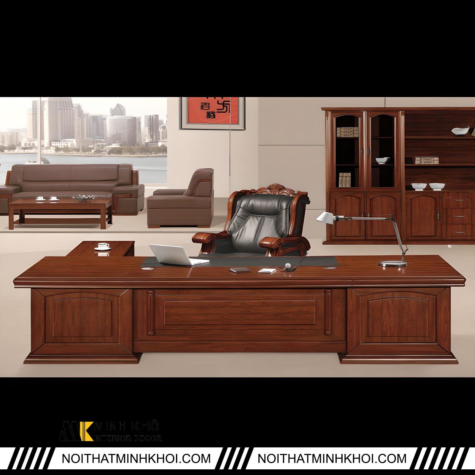 Mẫu bàn giám đốc nhập khẩu