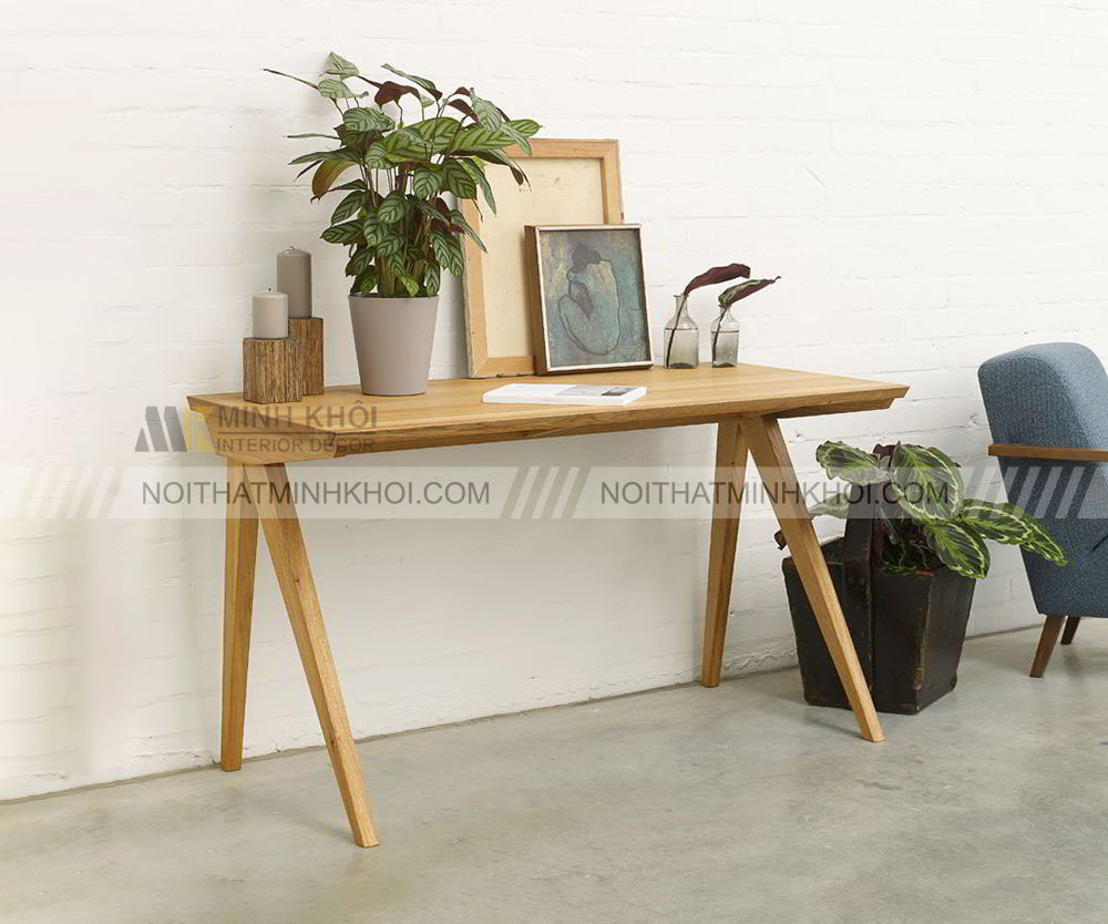 Bàn làm việc gỗ thông
