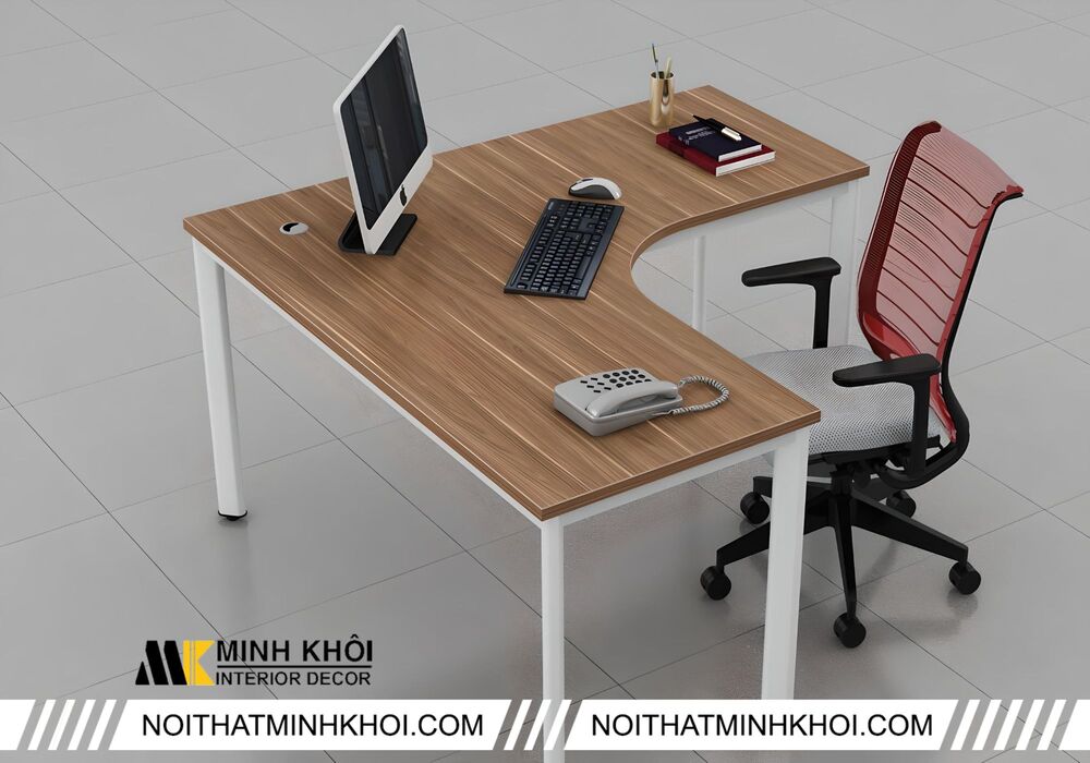 Bàn ghế làm việc giá rẻ chữ L