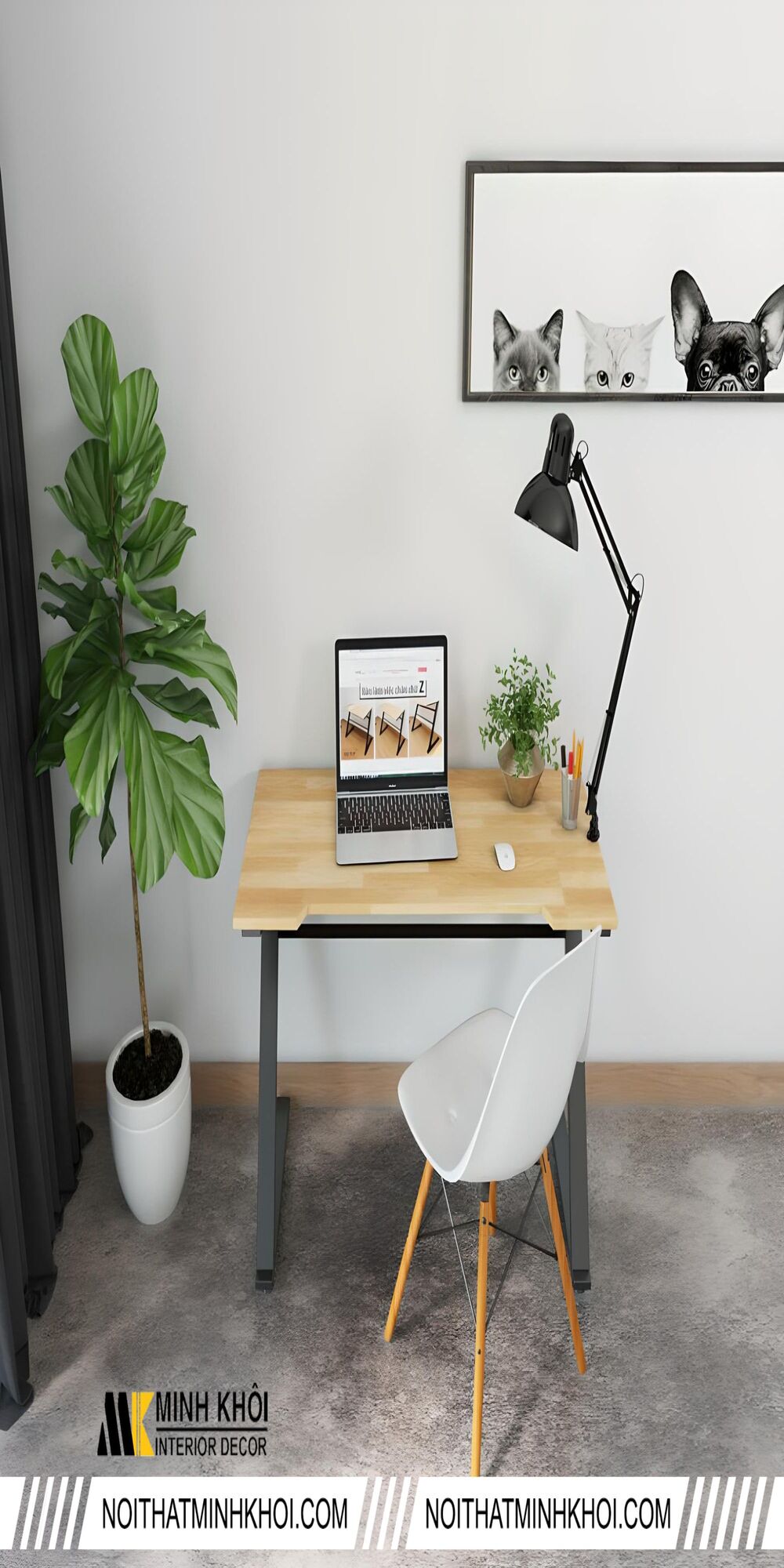 Bàn làm việc mini nhỏ gọn giá rẻ 2